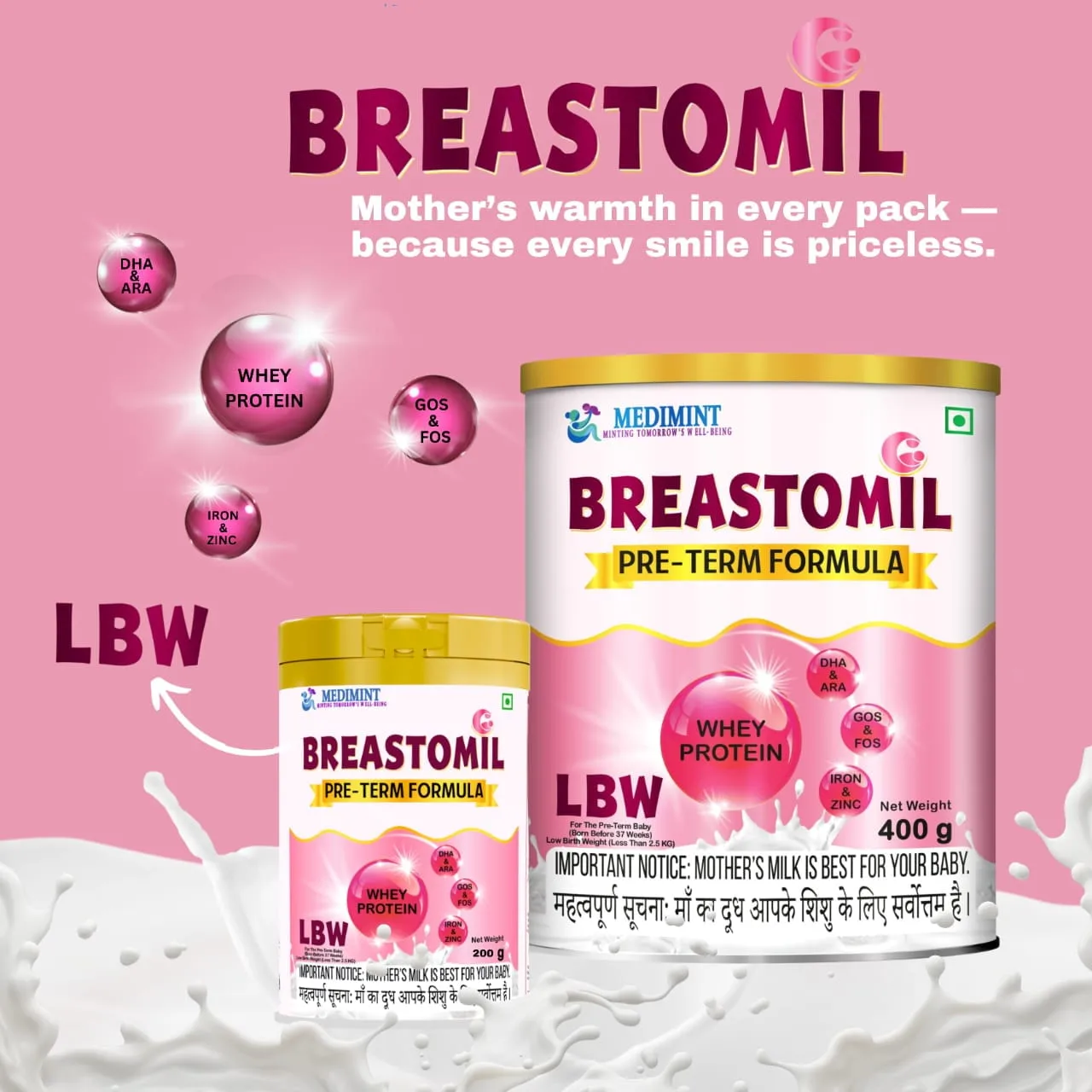 Breastomil Pre-Term Formula
